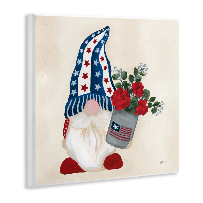  Art mural Americana Summer Gnome par Yvette St. Amant