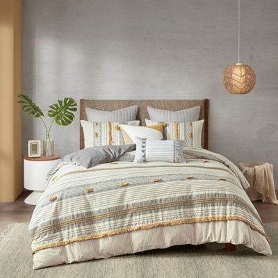 Modern Bedroom Cotton Duvet Cover With Trim And For Comfort