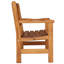 Bradon Solid Wood Pine Outdoor Bench-38420799-49501984