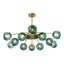 Lustre suspendu Spoutnik en verre Blossom Bule-187444890