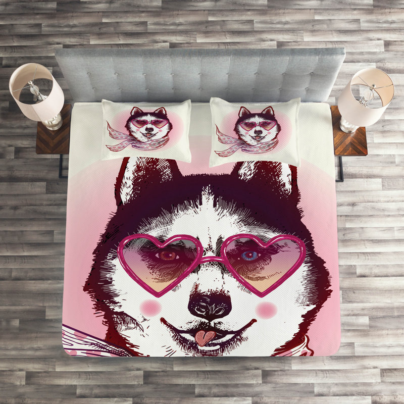 Coverlet, King Bedspread + 2 Shams