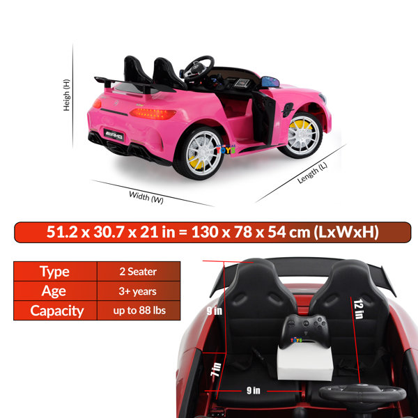 Private Jungle Electric Cars for Kids, Red Electric Cars for Kids to Ride,  Battry-Powered Ride On Mini Car Gifts for Children Child Boys, 12V Kids  Ride-On Truck Car w/ Remote Control 