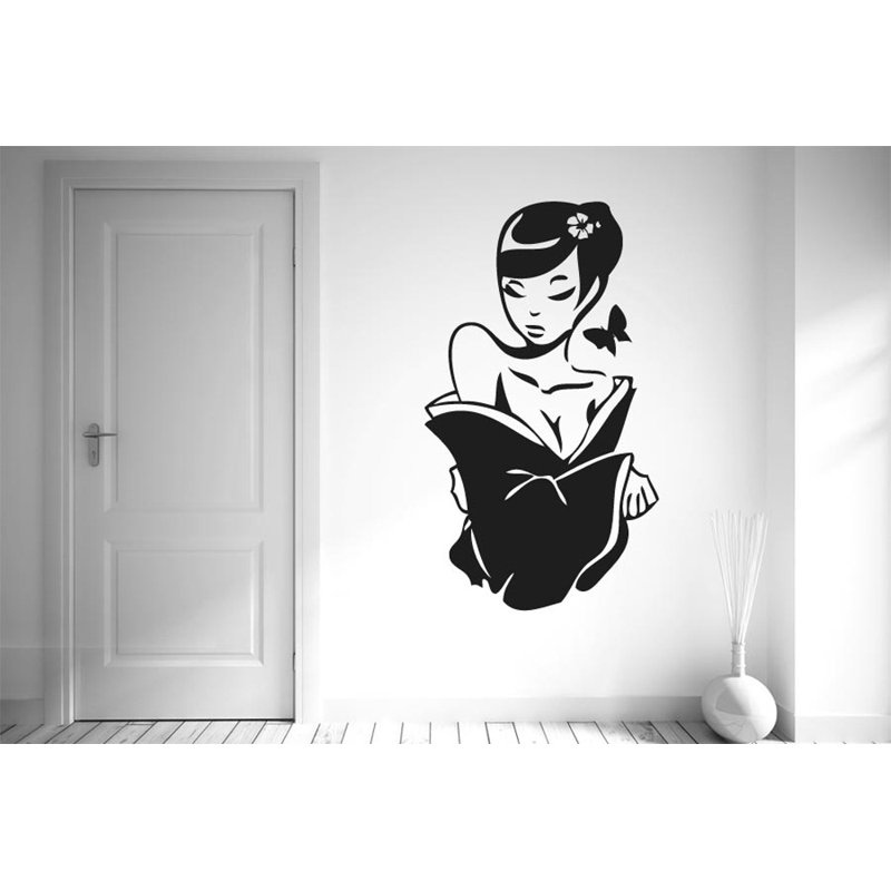 Entertainment Wall Decal, Black, Medium