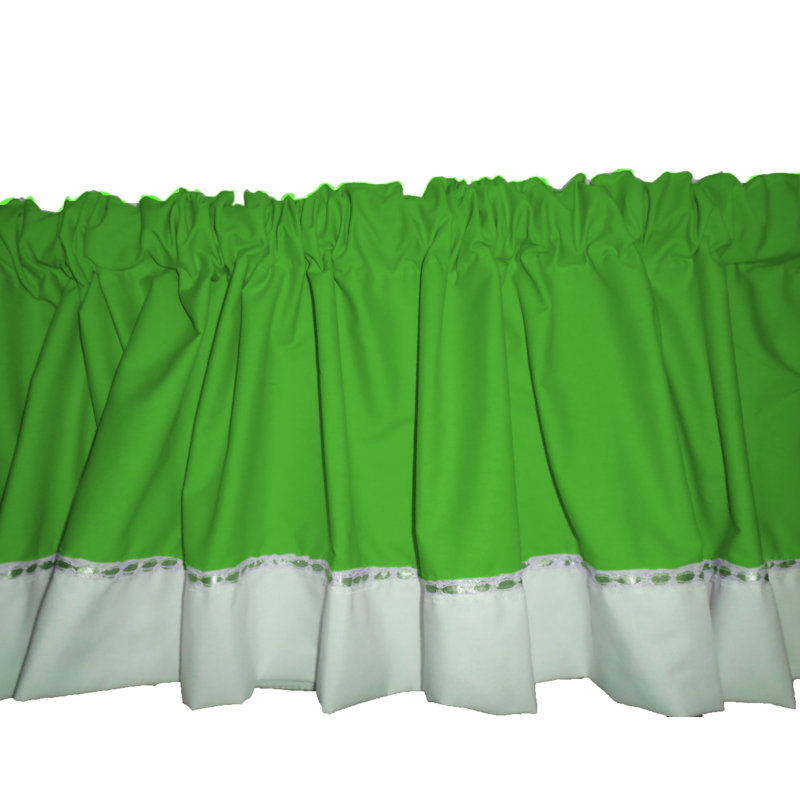 Cantonnière de fenêtre 72 "Colbie Regal, Vert pomme