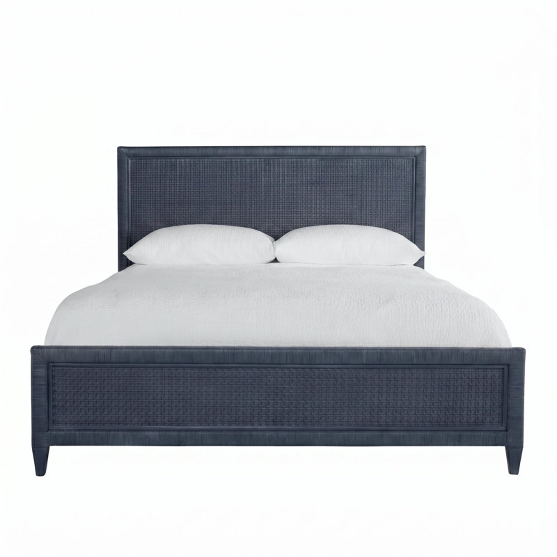Lit tissé Monterey, Bleu marine, Grand