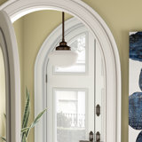Belby 1 - Light Single Schoolhouse Pendant