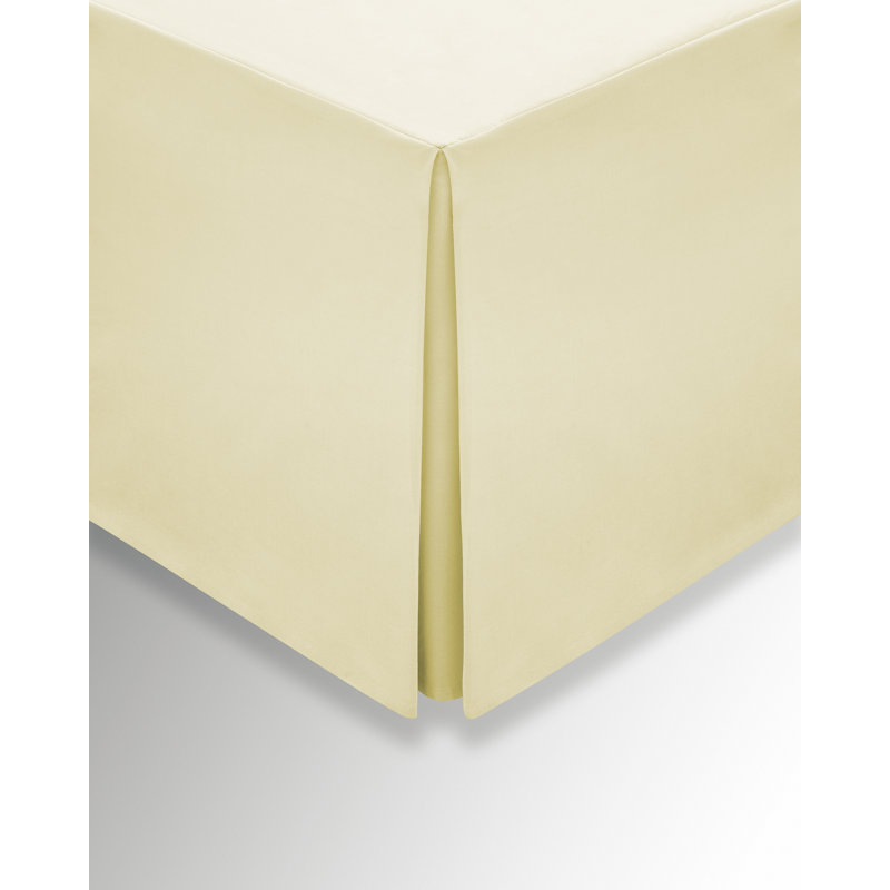 Helena Springfield Plain Dye 180 Thread Count Bed Skirt, Silver, King (5')
