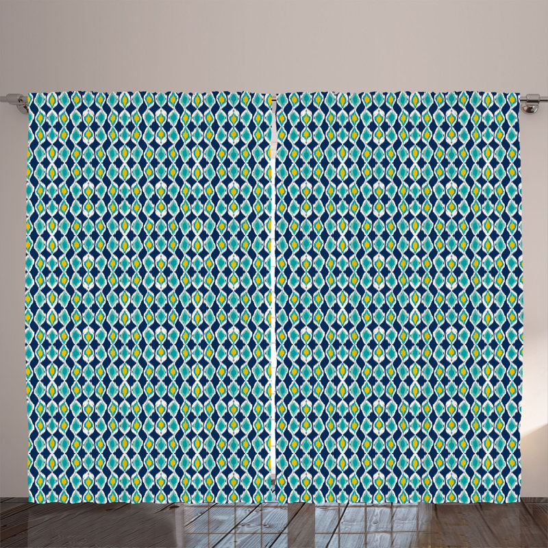Semi Sheer Curtain Pair