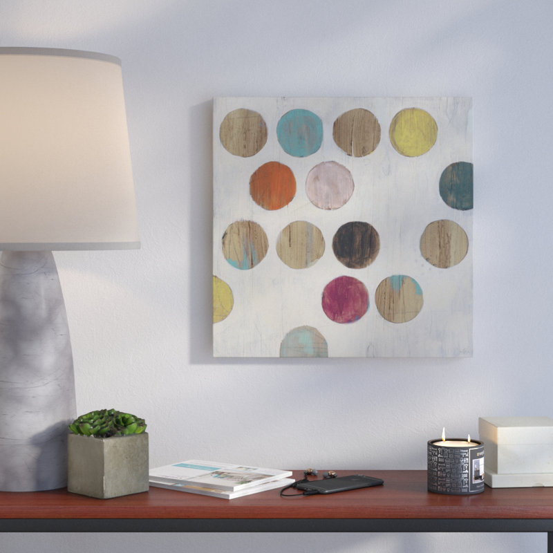 Dot Matrix II - impression sur toile tendue, H 18 po x l 18 po x P 1,5 po