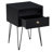 Kempst 23.7" H 1-Drawer Iron Nightstand-519697954