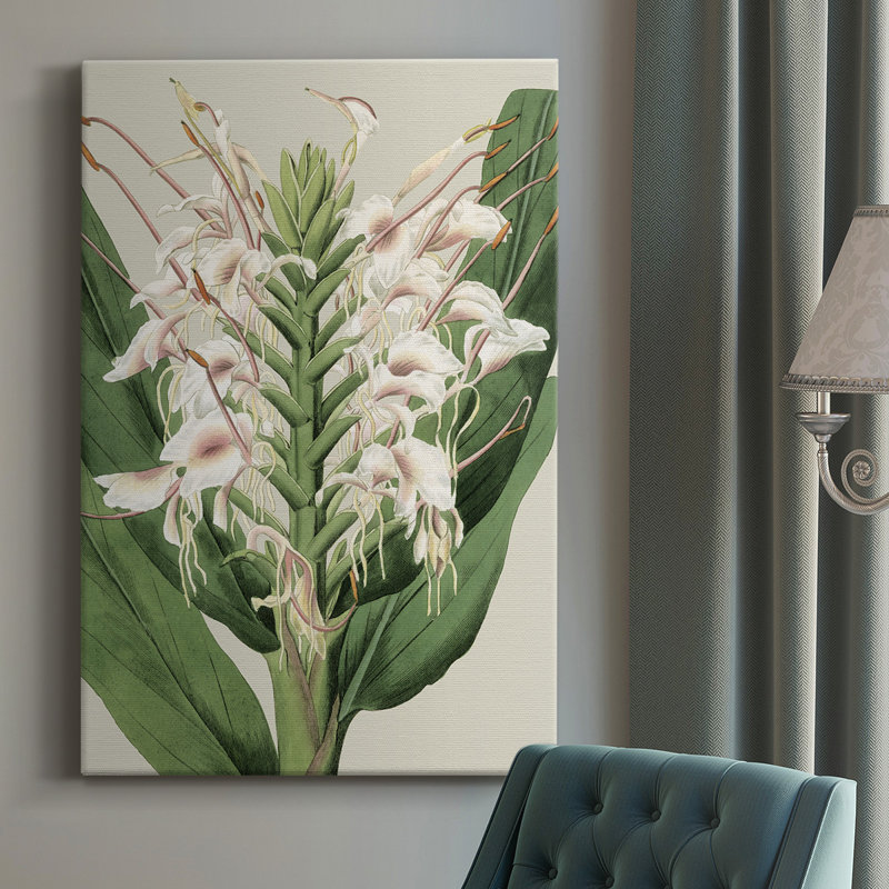«Orchid Blooms IV», impression sur toile tendue, H 18 po x l 12 po x P 1 po