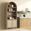 Bibliothèque 84,25 po H Rattan-625090054
