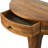 Amber Pedestal Console Table