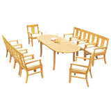 Osborne Outdoor 5 - Piece Teak Dining Set