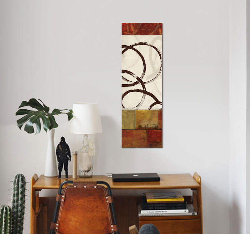 «Symphony II» par Allison Pearce, impression sur toile tendue, H 60 po x l 20 po x P 1,5 po, Toile tendue