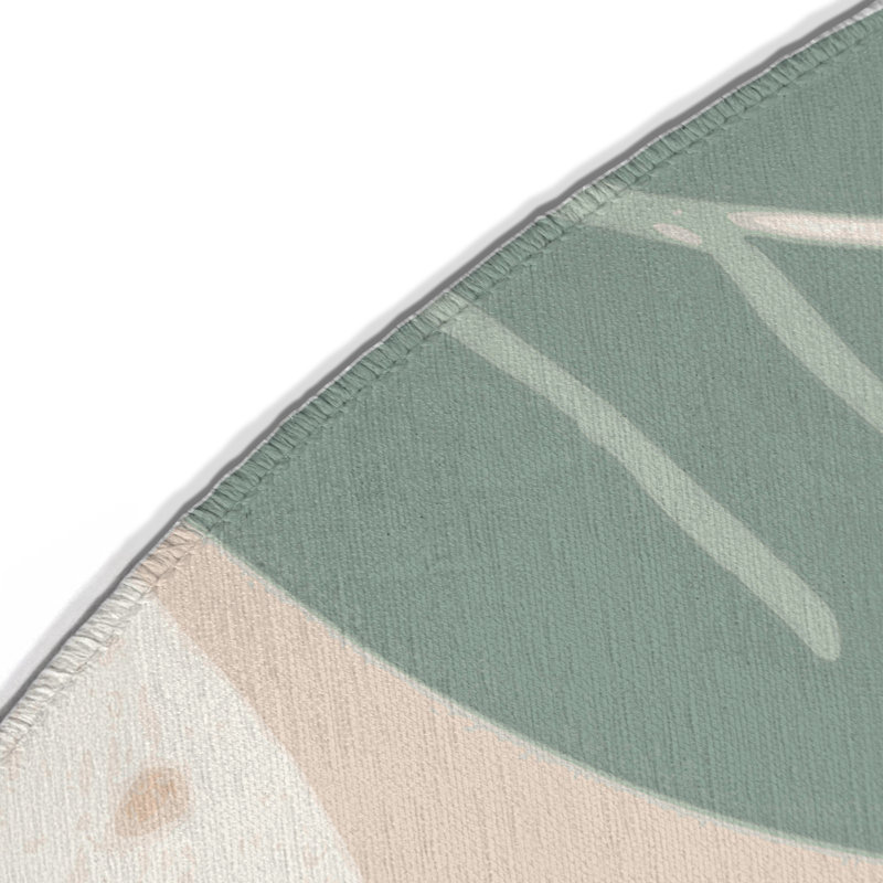Earthen Glow Indoor And Outdoor Area Rug, Round 5'