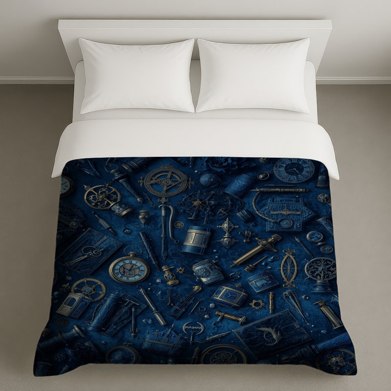 Housses de couette Steampunk, Lit simple