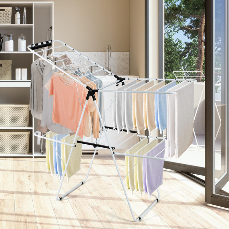 Steel Foldable Gullwing Drying Rack