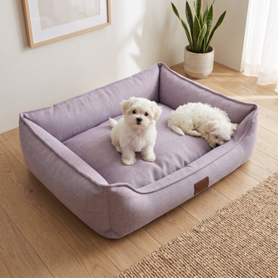 Pawsy Pink Comfort Pillow Dog Bed