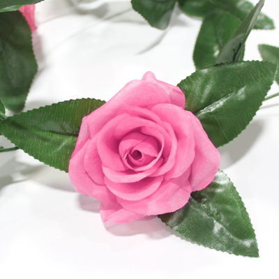 Faux Rose Garland