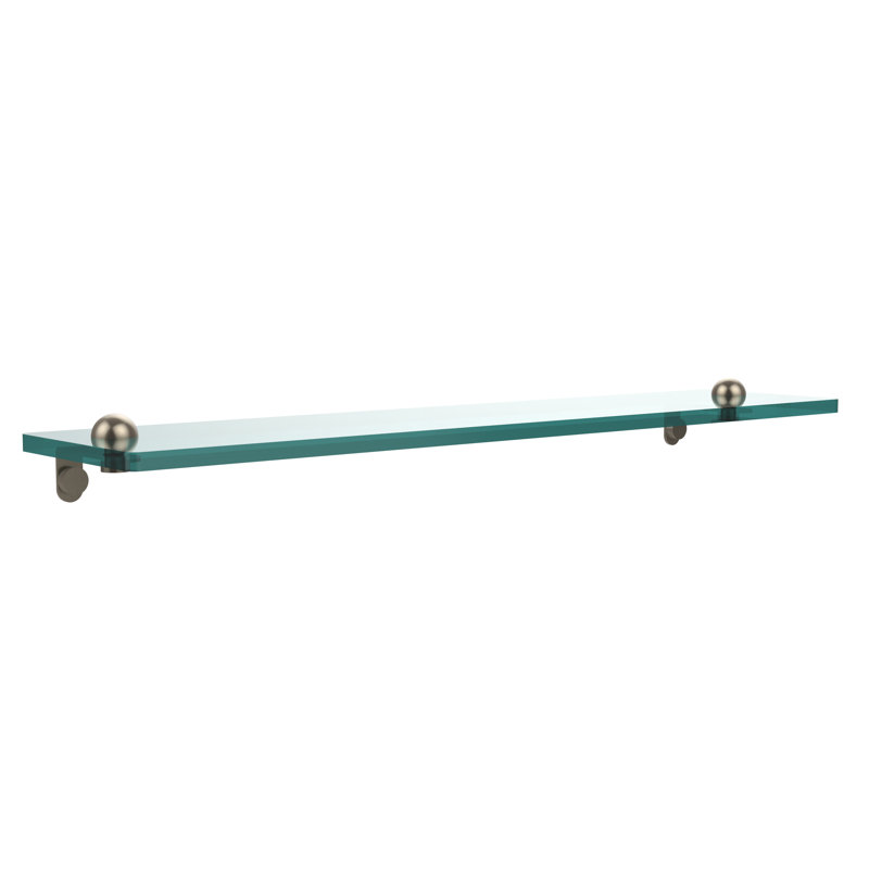 Gober Bracket Shelf, 22", Antique Pewter
