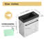 Ensemble de meuble-lavabo mural simple 20 po Jebria
