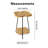 Round Accent Side Table