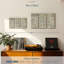 «Monuments of Paris Map Blue» sur toile-1672101171