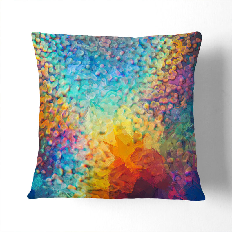 Square Throw Cushion, 55cm H x 55cm W x 20cm D