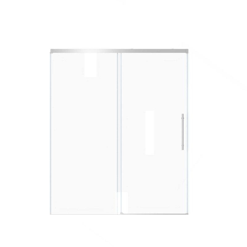 Porte de douche coulissante avec structure stable Fonctionnement en douceur Conception durable, imperméable et sécuritaire