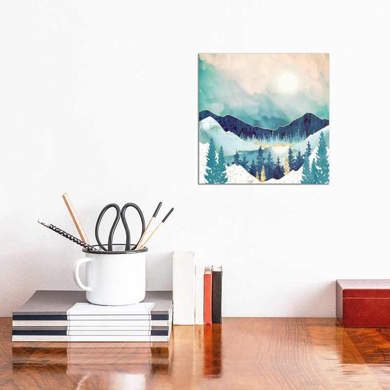Sky Reflection - Print on Canvas, 45.72 cm H x 45.72 cm W x 3.175 cm D, No Framed