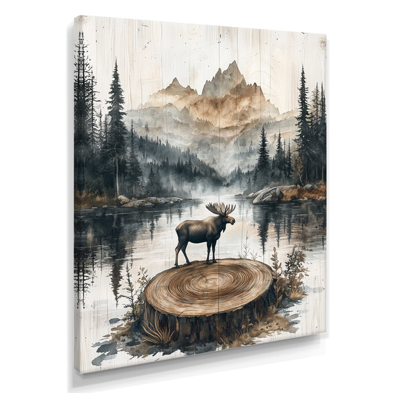 Genter - animaux, impressions sur toile, Toile tendue, Ne s’applique pas, H 20 po x l 12 po