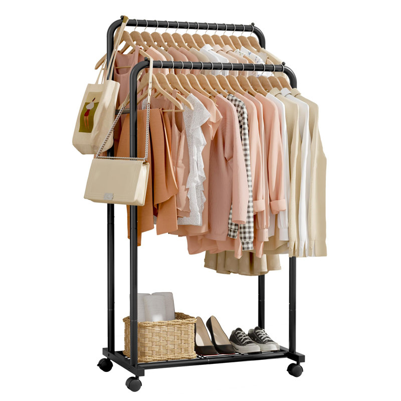 72cm Rolling Clothing Rack