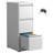 Abheek 15 " Wide 3 Drawers Steel Vertical Filing Cabinet With Lock-1522571266