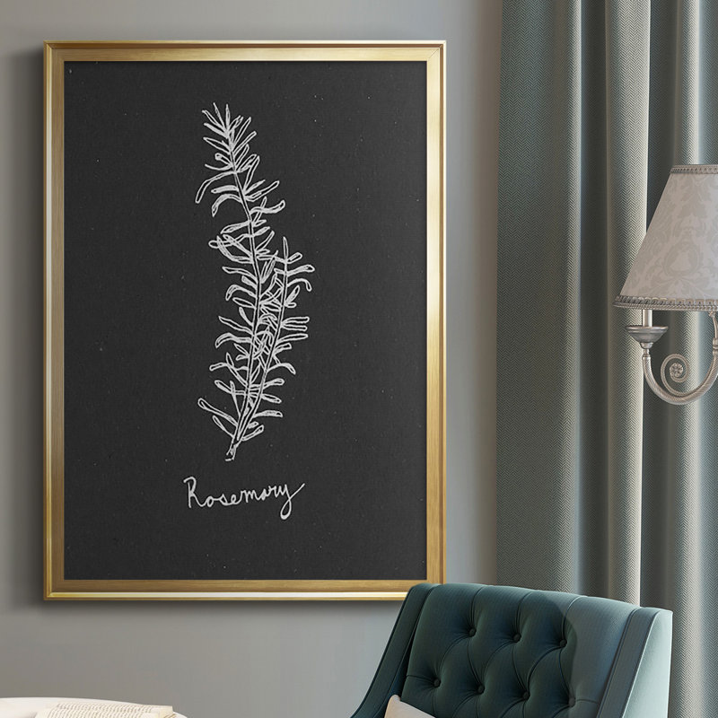«Scent Garden I», reproduction encadrée de qualité supérieure - Prêt à être accroché-2848249, Or