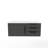 Wildsee 36" Floating Single Bathroom Black Vanity Set With Pink Tempered Glass Vessel Sink-103145290-103145292