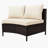 Khuyen 126'' Wicker Outdoor Patio Sectional Set