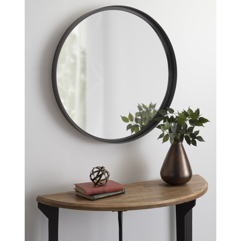 Annaluisa Metal Flat Mirror, 27.95" x 27.95"