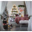 Ornements de boules de Noël D3,9 ", boules de Noël suspendues en verre, ensemble de 6