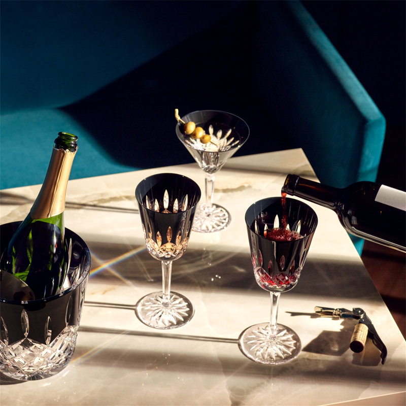 Waterford Lismore Black Goblet, 14.37 Oz.