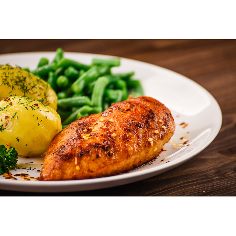 Roasted Chicken And Vegetable by Gbh007 - Wrapped Canvas Print, 30cm H x 46cm W x 3.8cm D