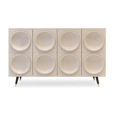 Nordic Cream-Style Minimalist Sideboard