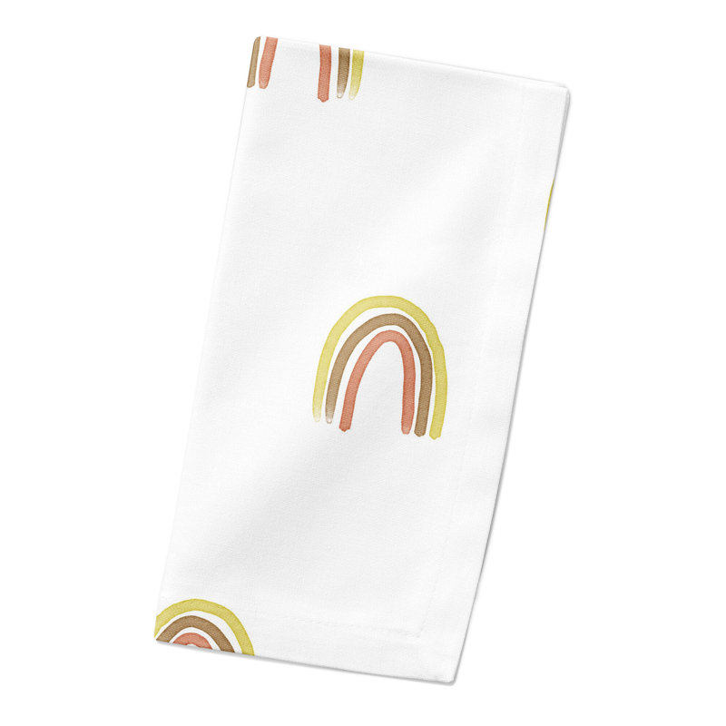 Janmichael Cotton No Pattern Square Napkin