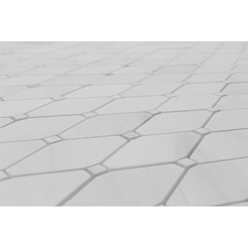 CLIPPED DIAMOND POLISHED, Bianco Dolomite