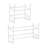 Expandable & Stackable 2-tier Shoe Rack-1282462502