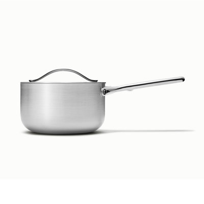 Caraway 3qt Stainless Steel Saucepan with Lid