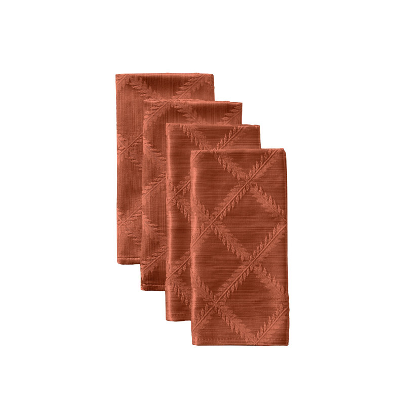 Serviettes Lenox Laurel, Rust
