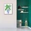Art mural Epic Graffiti «Elegant Chinoiserie 1 White» par Farida Zaman