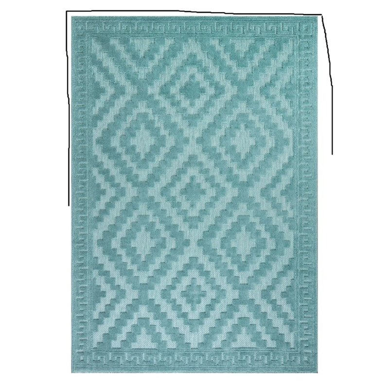 Geometric Area Rug, Rectangle 160 x 230 cm
