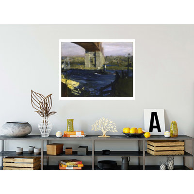 «The Bridge Blackwell’s Island» par George Wesley Bellows - Impression giclée